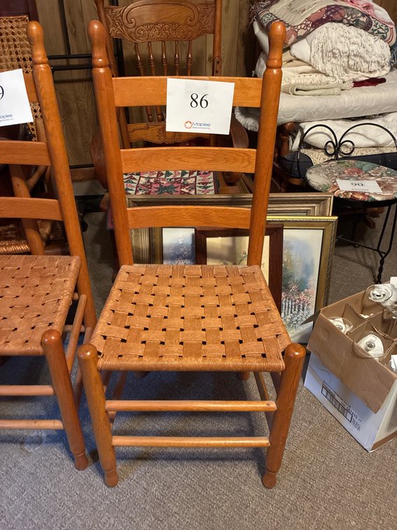 Wooden/Wicker Chair