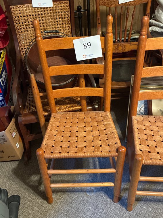 Wooden/Wicker Chair