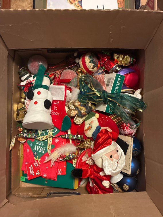Large Lot of Christmas Ornaments