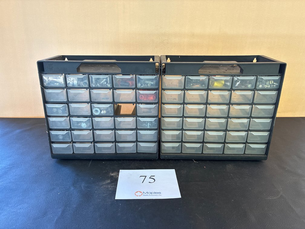 (2) Hardware Containers with Hardware