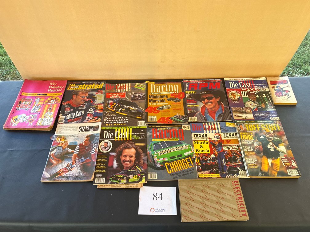 Vintage Magazines Nascar