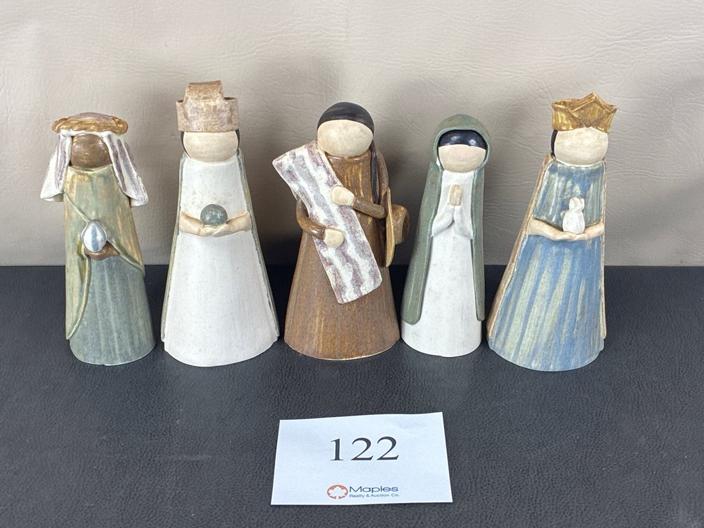 Ceramic Nativity  Scene