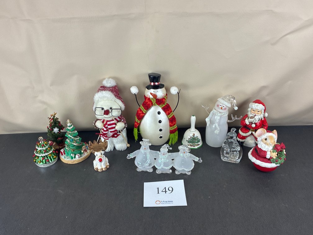 Christmas Decor Music Boxes