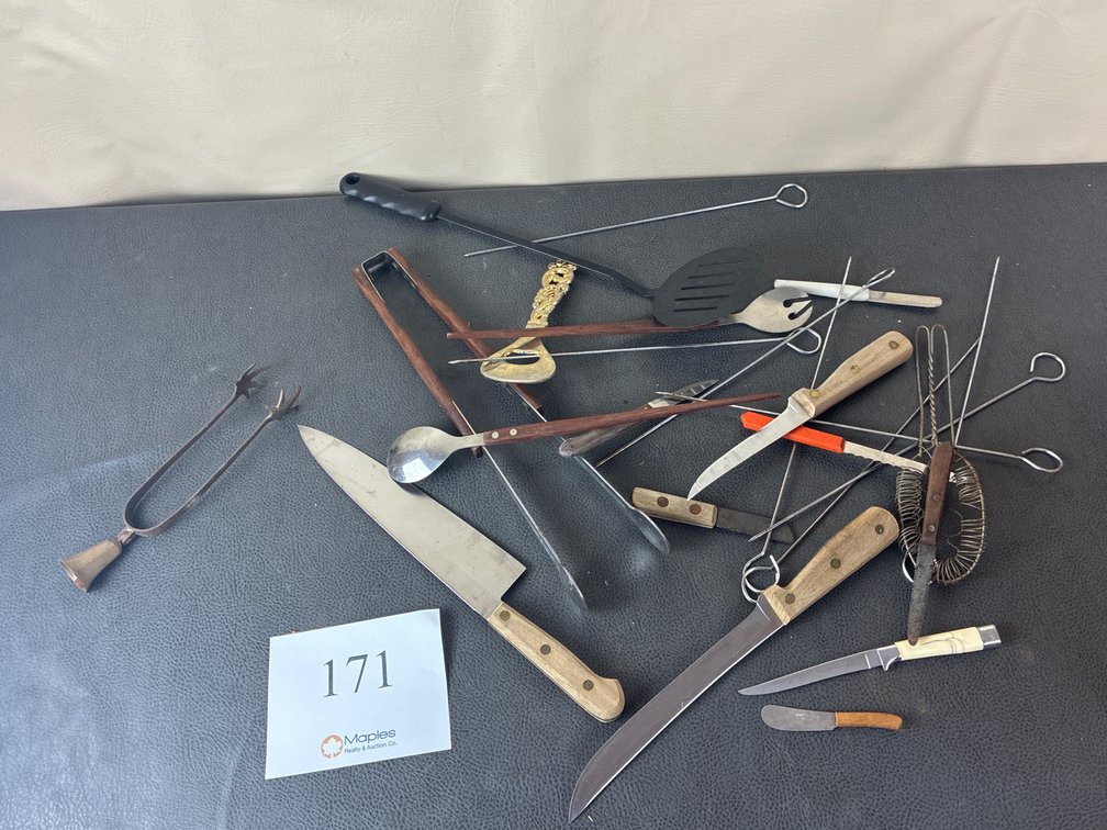 Knives and utensils