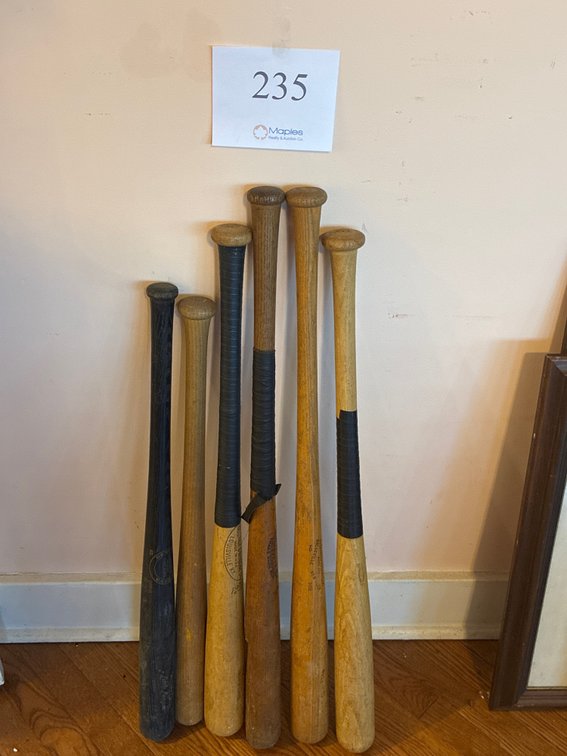 Vintage Louisville Slugger Baseball Bats