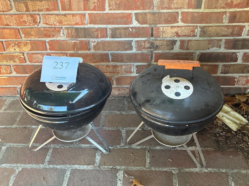 (2) Small Webber Grills