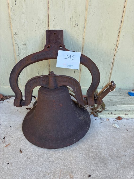 Large Cast Iron Bell