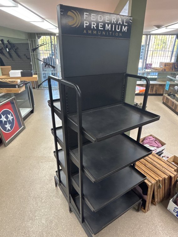 Metal Two Sided Shelf (Federal Premium Ammunition)