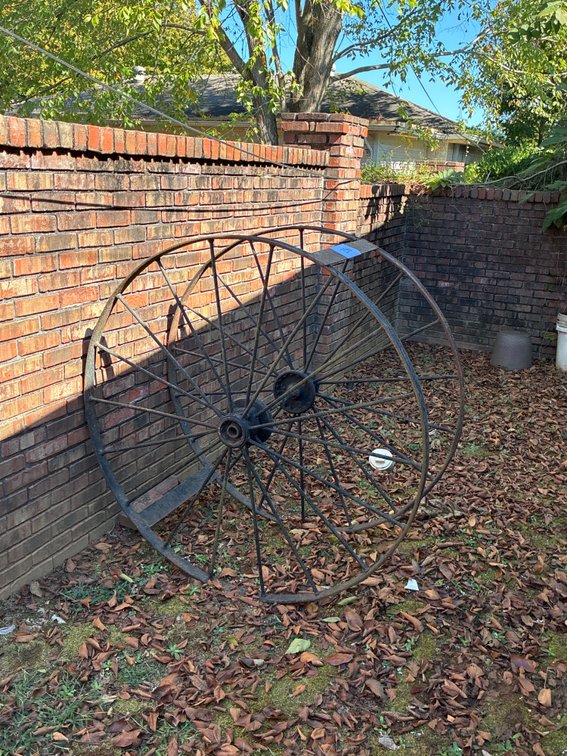 Large Wagon wheels