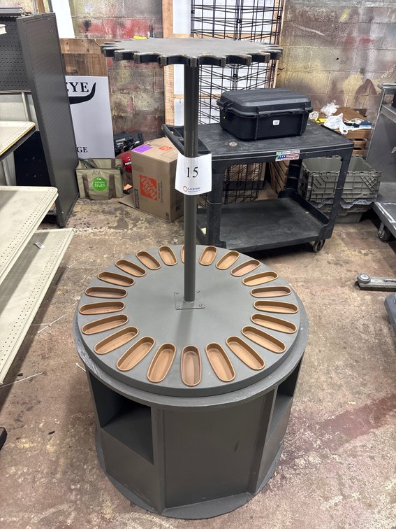 Rotating 22 Gun Display Rack