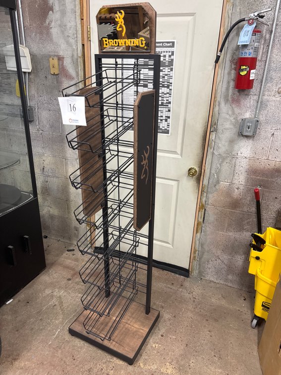 Browning 8 Shelf Display Rack