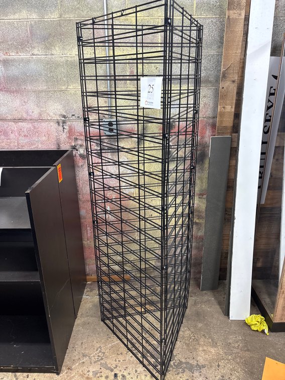 Triangular Metal Display Rack