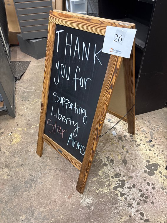 Inspired Creations Chalkboard Street Sign