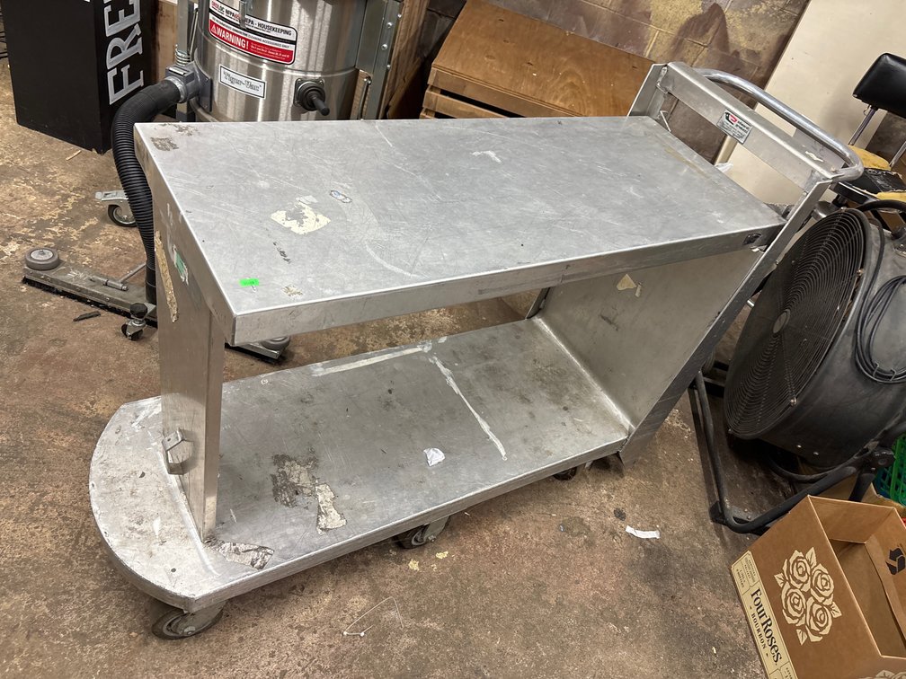 Edwards Products Metal Shop Cart