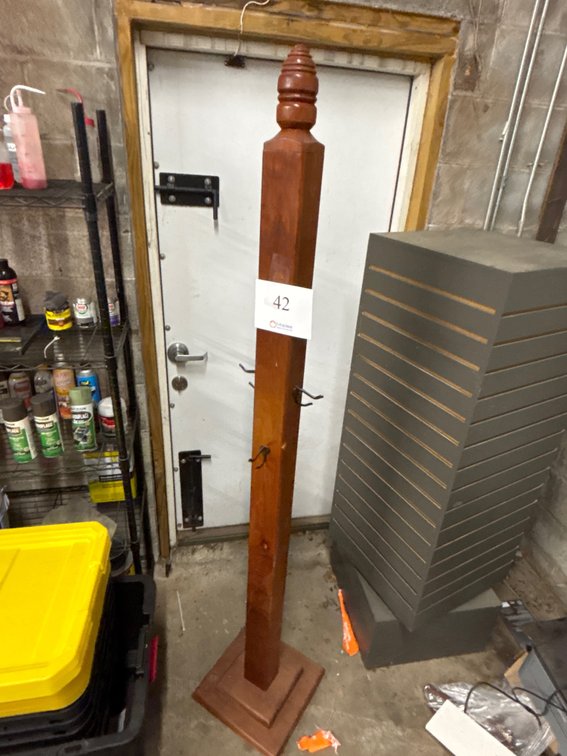 Wooden Coat Rack
