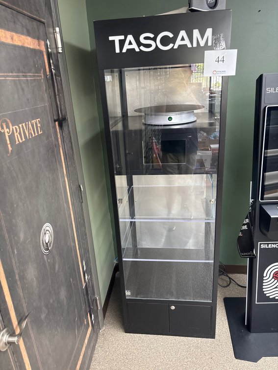 Tascam Glass Display Case