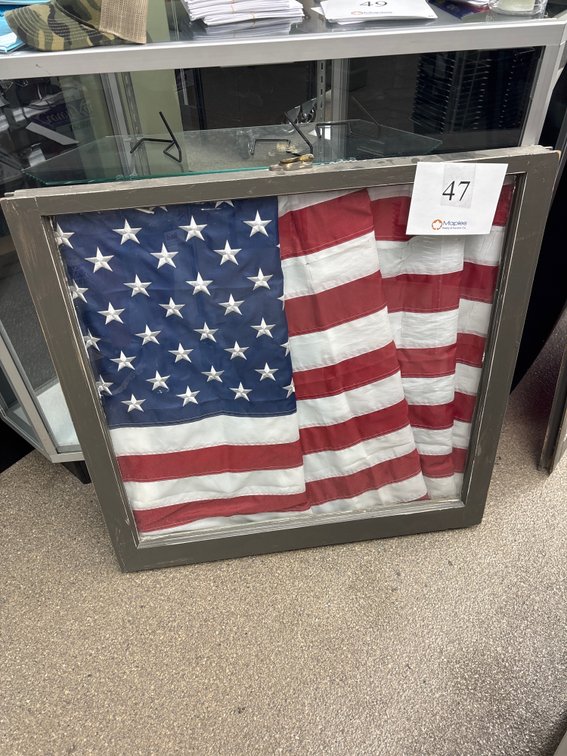 Framed American Flag