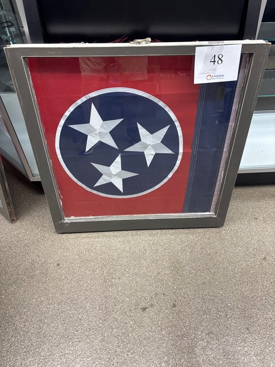 Framed Tennessee Flag