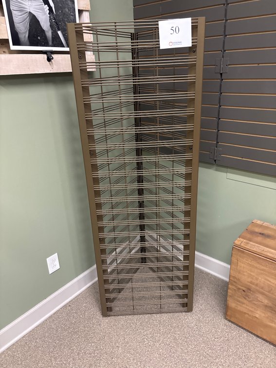 Triangular Metal Display Rack