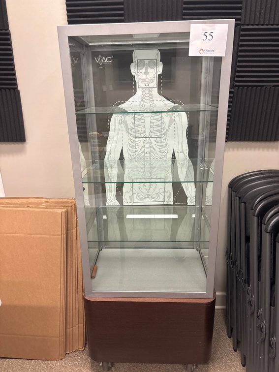 RollingGlass Display Case