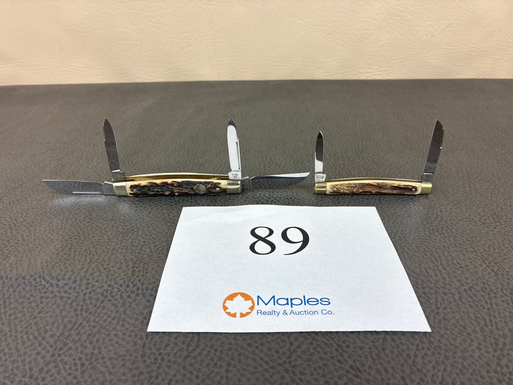 (2) Hen And Rooster Pocket Knives