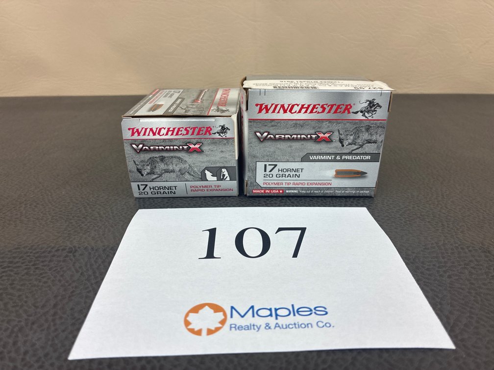 (40) Rounds .17 Hornet