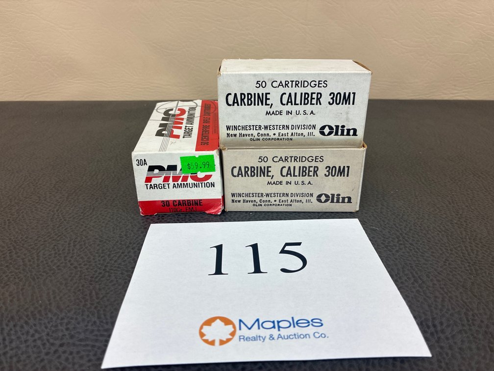 (150) Rounds .30 Carbine