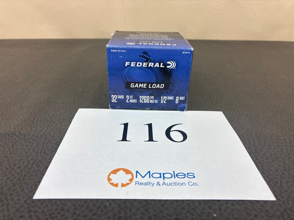 (25) Rounds 32 Gauge