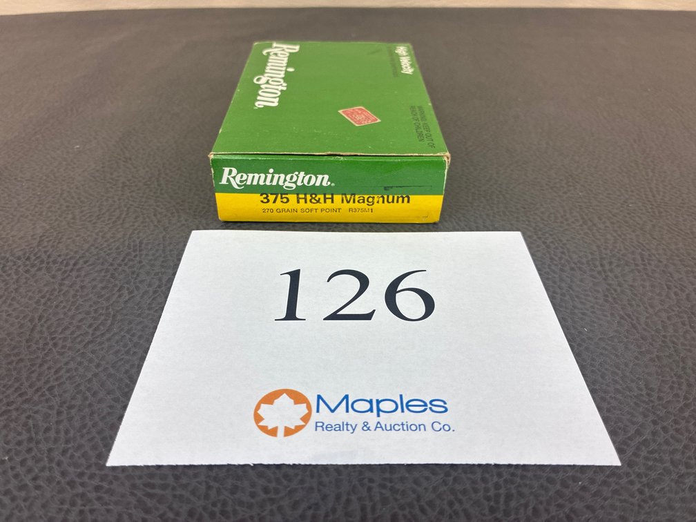 (20) Rounds 358 H&H Mag