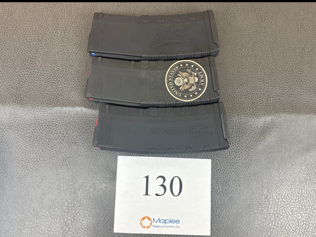 (3) AR15 5.56/ .223 Magazines
