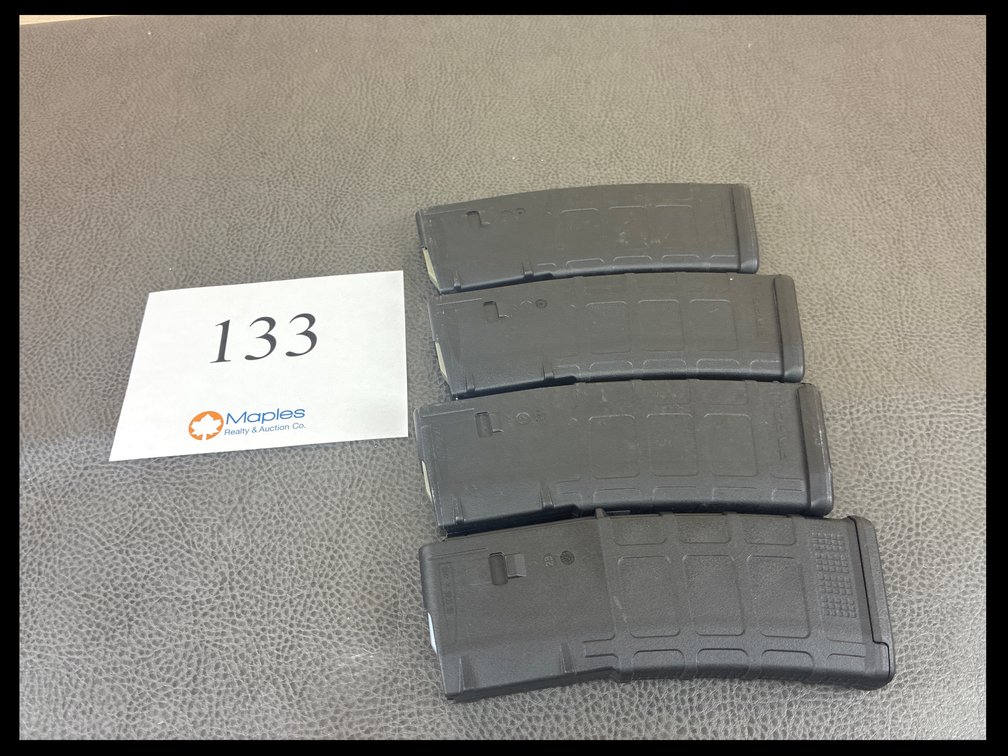 (4) AR15 5.56 Magpul Magazines