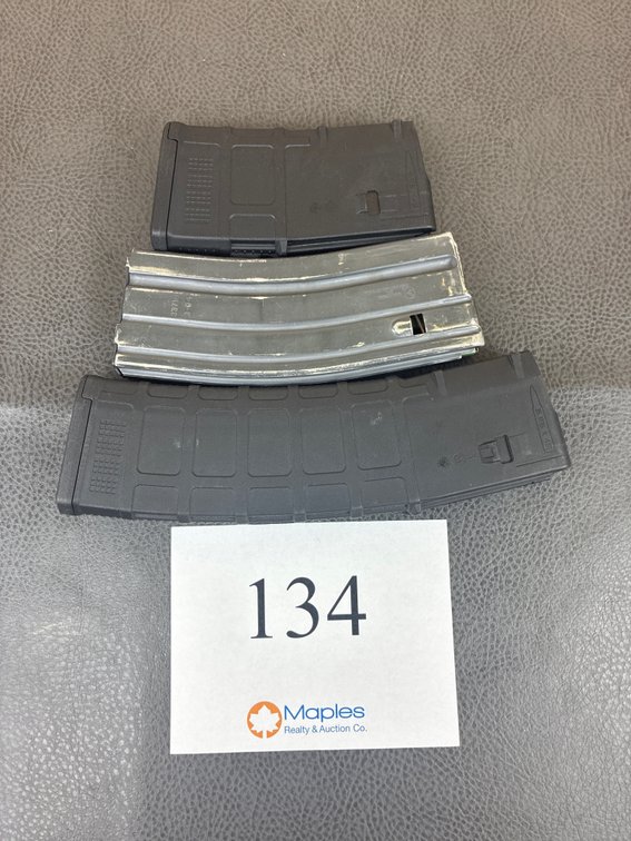 (3) AR15 5.56 Magazines