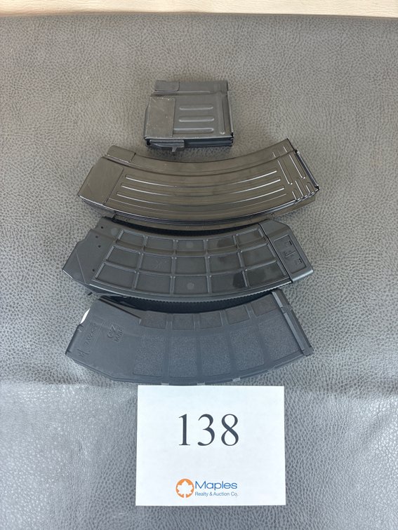 (4) 7.62 Magazines