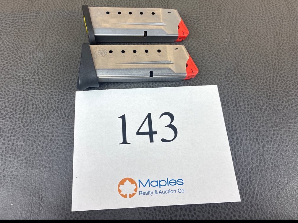 (2) S&W .45 Auto Magazines