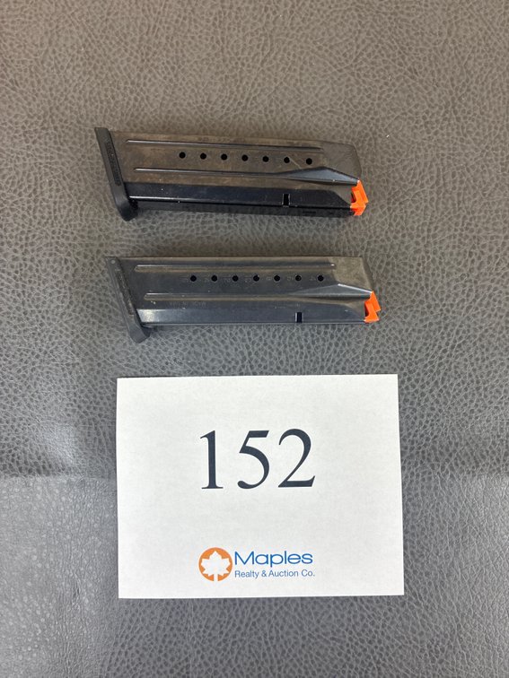 (2) 9mm Ruger Magazines