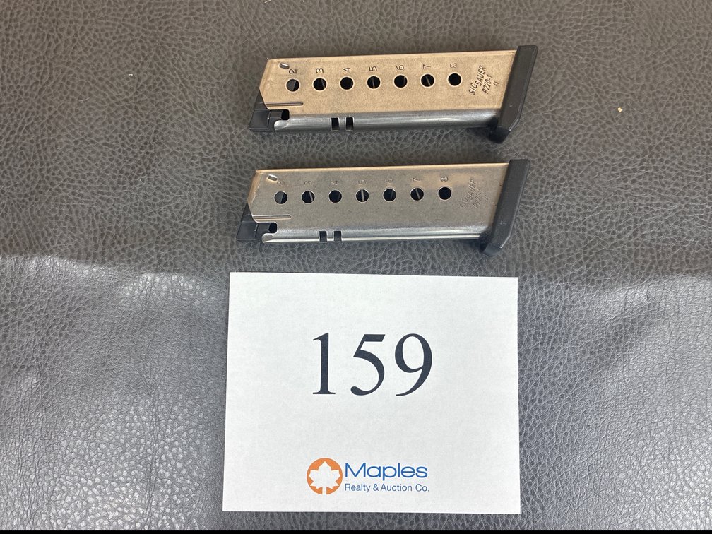 (2) sig p220-1 .45 Magazines