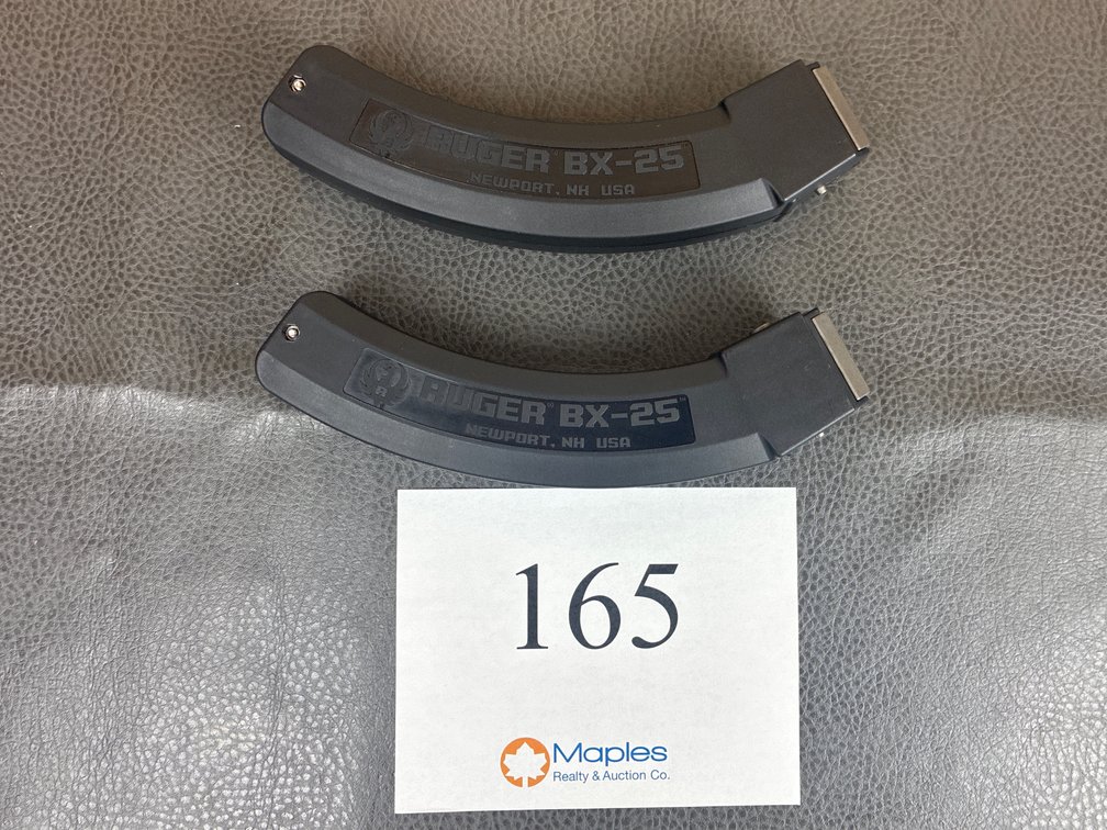 (2) Ruger 10/22 BX-25