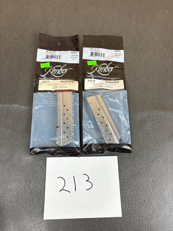 (2) Kimber 1911 Magazines