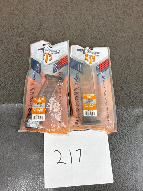 (2) S&W M&P Magazines