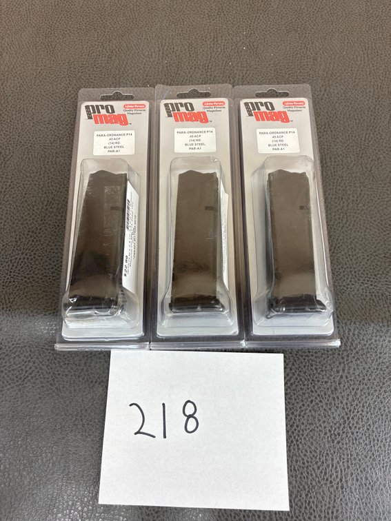(3) .45 Acp Magazines