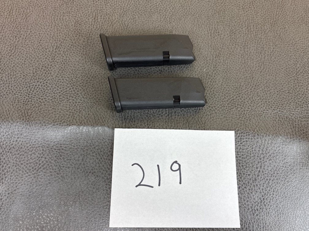 (2) .40 S&W Magazines