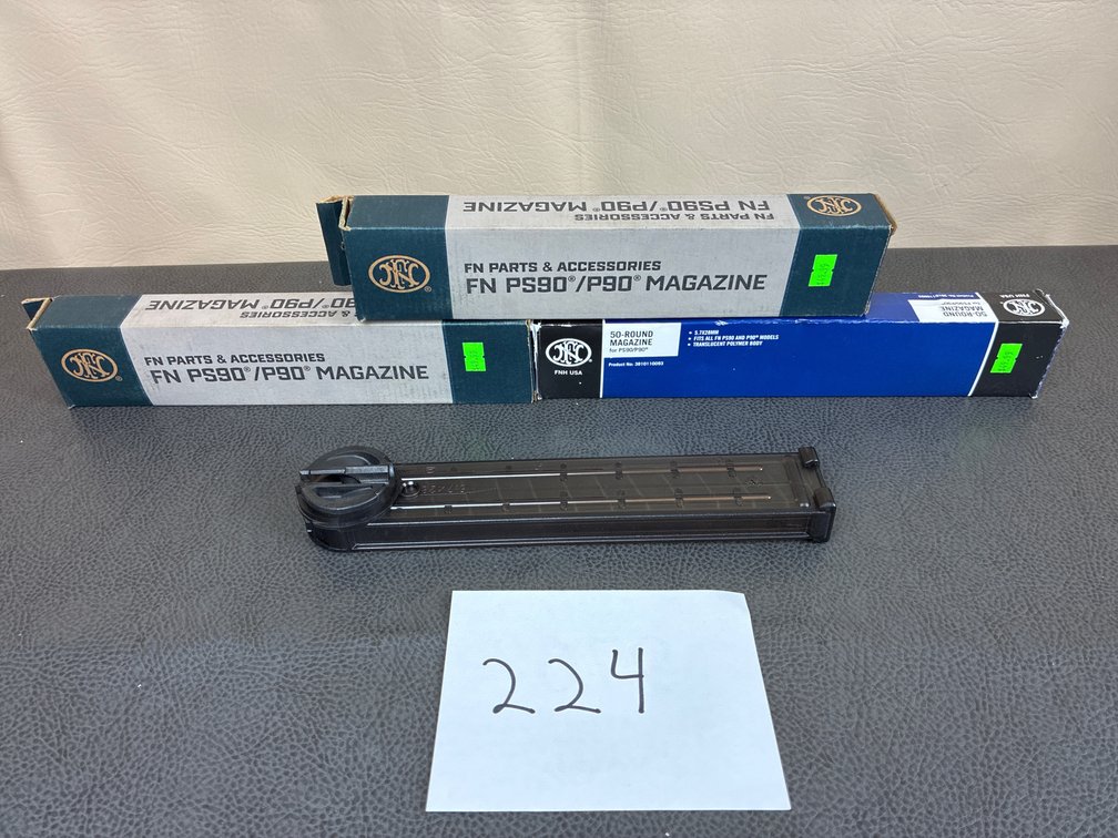 (4) Ps90/P90 Magazines