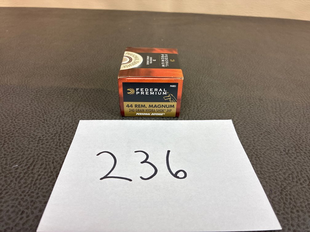 (20) Rounds 44 Rem Mag