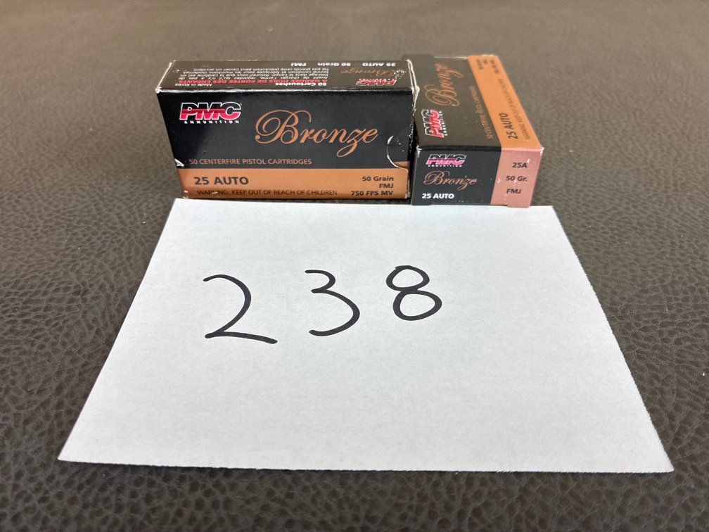 (100) Rounds 25 Auto