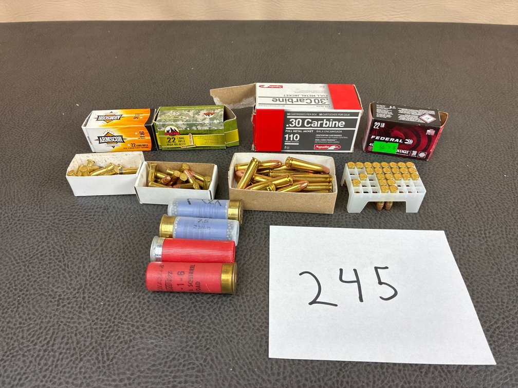 Variety Of Ammo