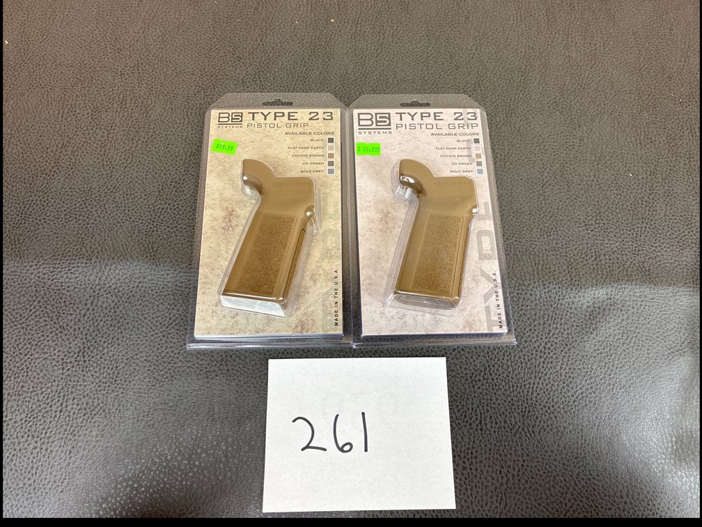 (2) B5 Type 23 Pistol Grips