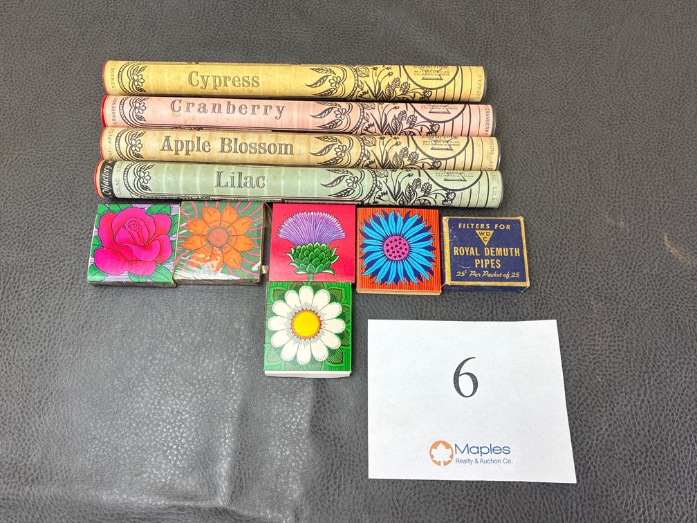 Matches and Incense Candles