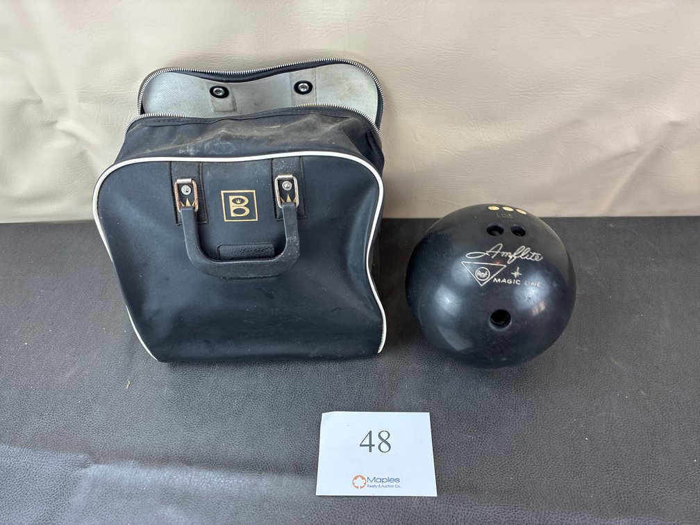 Bowling Ball with Bag