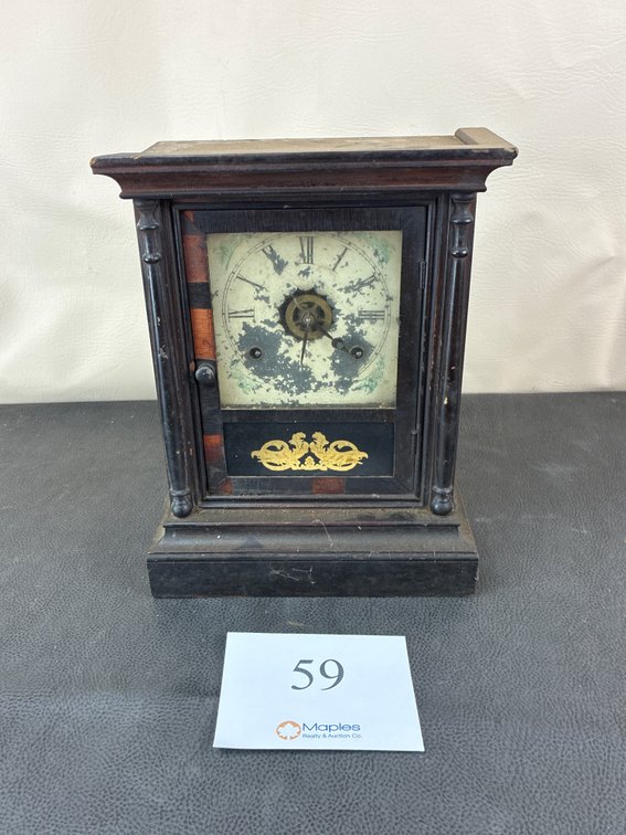 Vintage Wooden Clock