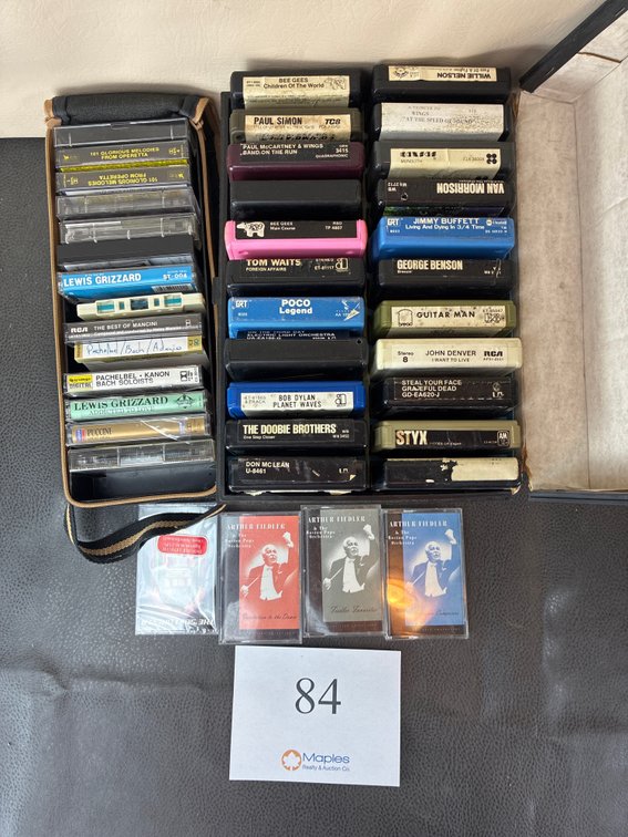 Cassettes and 8 Tracks
